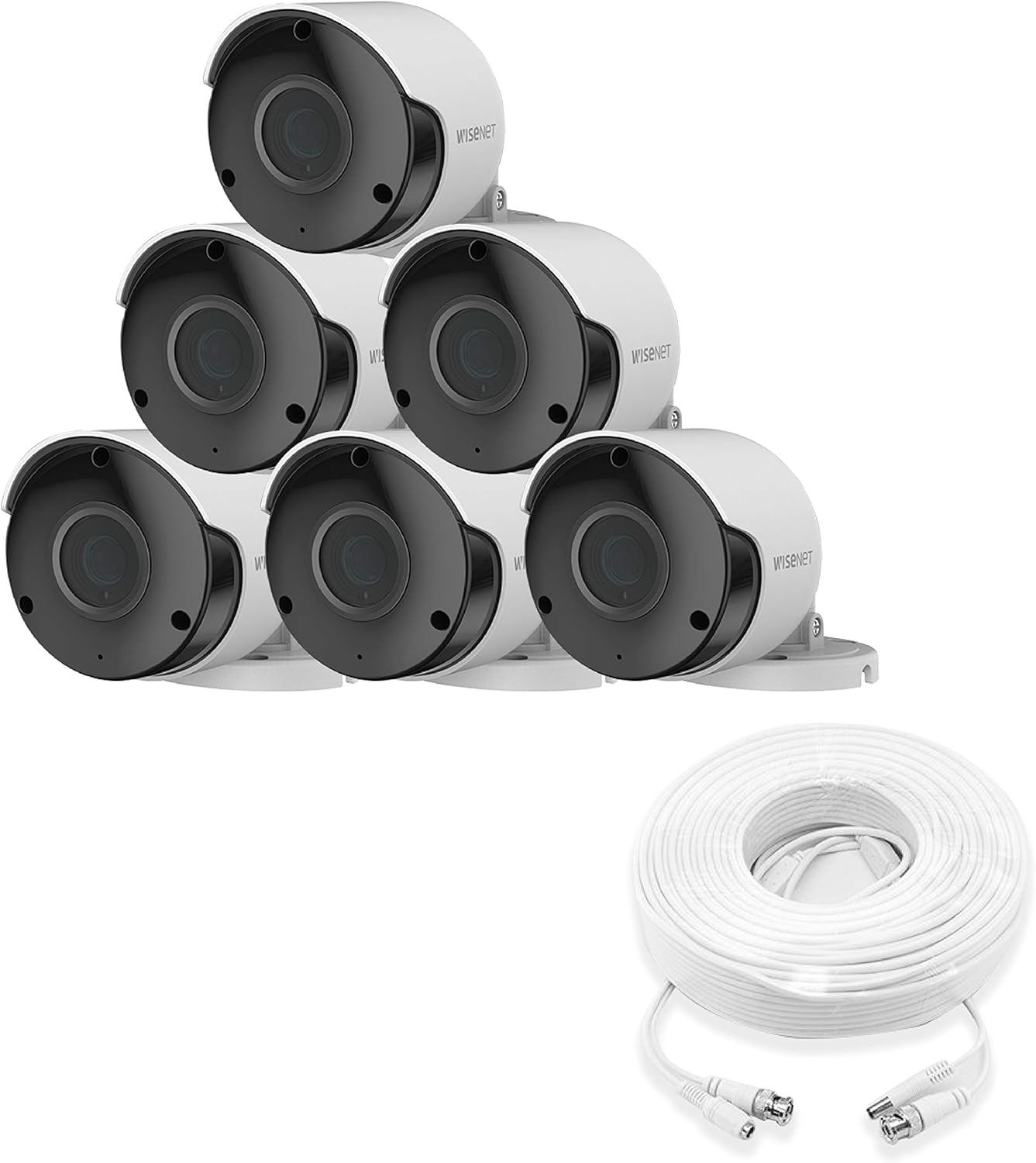 5MP CCTV Surveillance Weatherproof Bullet Security Camera Six Pack