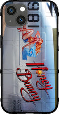 Honey Bunny WWII P-38 Nose Art Rugged Shield Case for iPhone 16