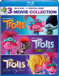 Trolls 3-Movie Collection - Blu-ray + Digital - Family Fun
