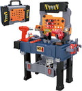 Kids Tool Bench Set with Electric Drill and Realistic Tools - STEM