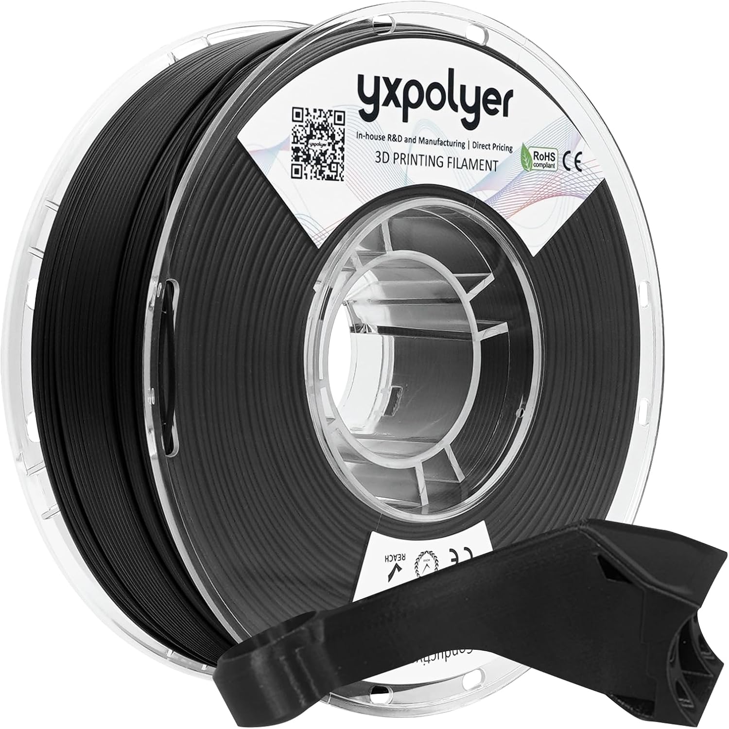 YXPOLYER Conductive ABS Filament for 3D Printing Projects