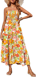 PRETTYGARDEN Women's Summer Maxi Dress 2025 - Flowy Boho Sundress soft