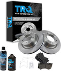 TRQ Front Brake Pad & Rotor Kit Compatible with Lexus LX570 Land