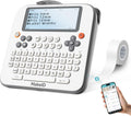 Makeid E1 Label Maker - Bluetooth Rechargeable Labeler for Home