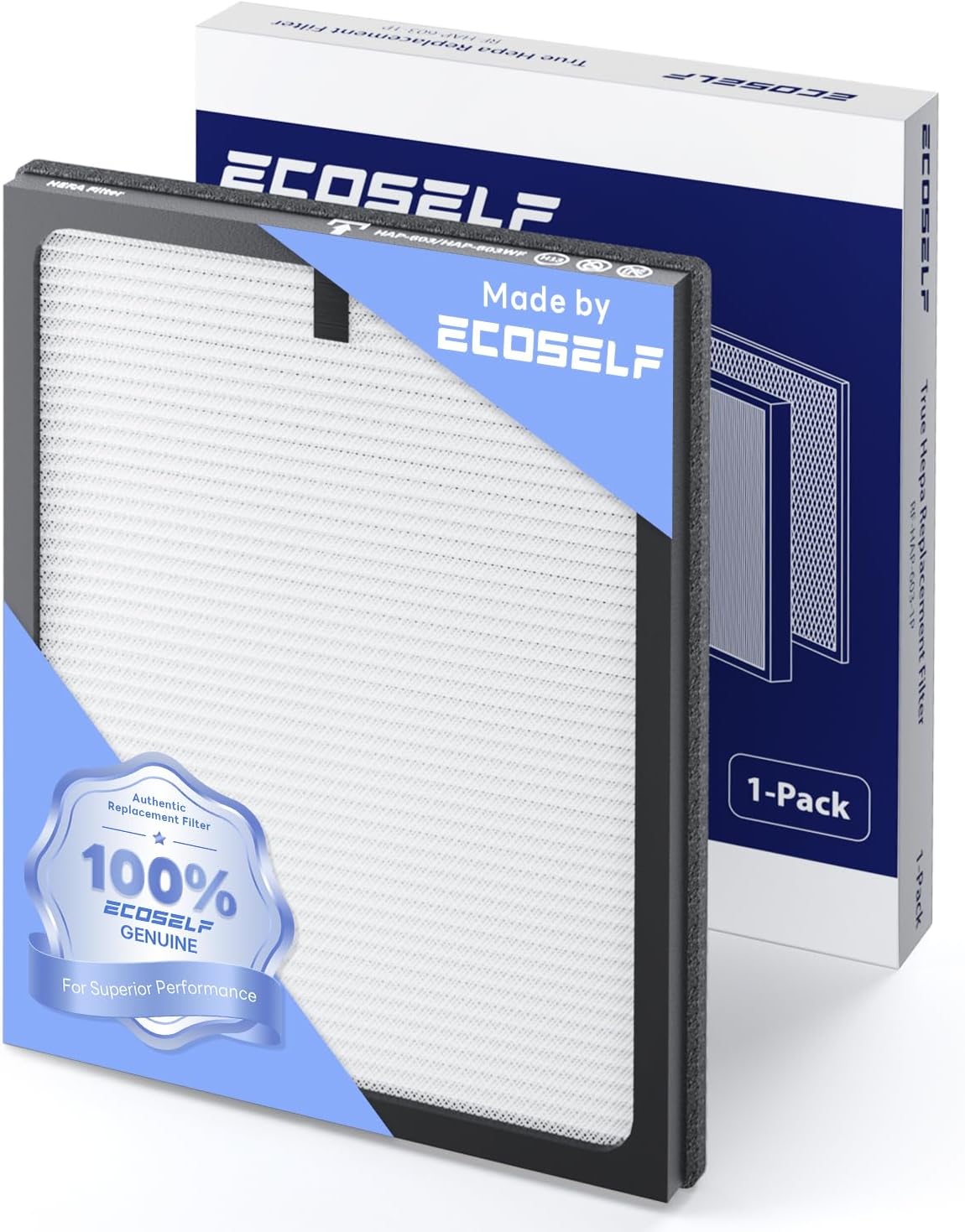 Genuine ECOSELF HAP603 Air Purifier Replacement Filter for HAP603WF