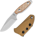 Kizer Muskrat Fixed Blade Knife 3.15 in - Compact EDC Hunting Knife