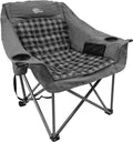 Oversized Camping Chairs for Adults Heavy Duty Padded XL Camp Chair