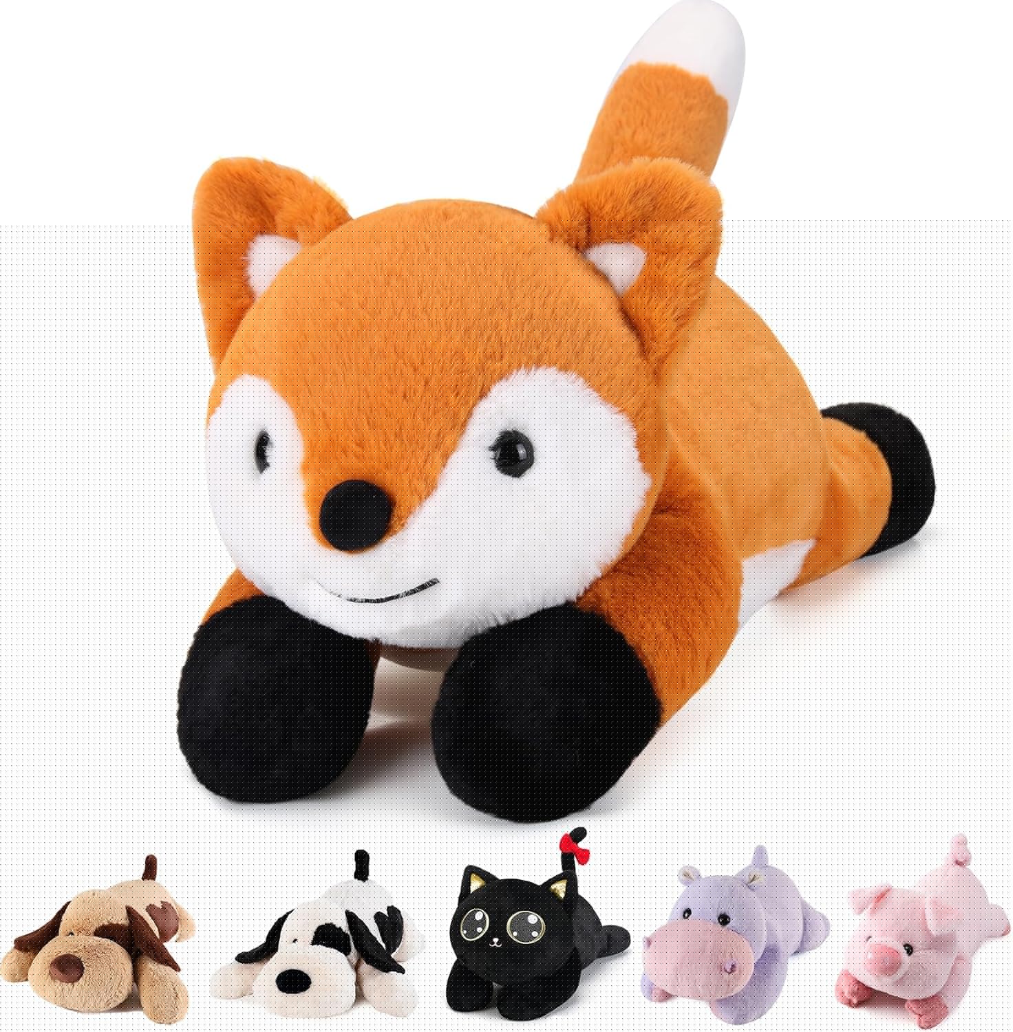 Meowtastic Fox Weighted Stuffed Animals for Comfort and Joy
