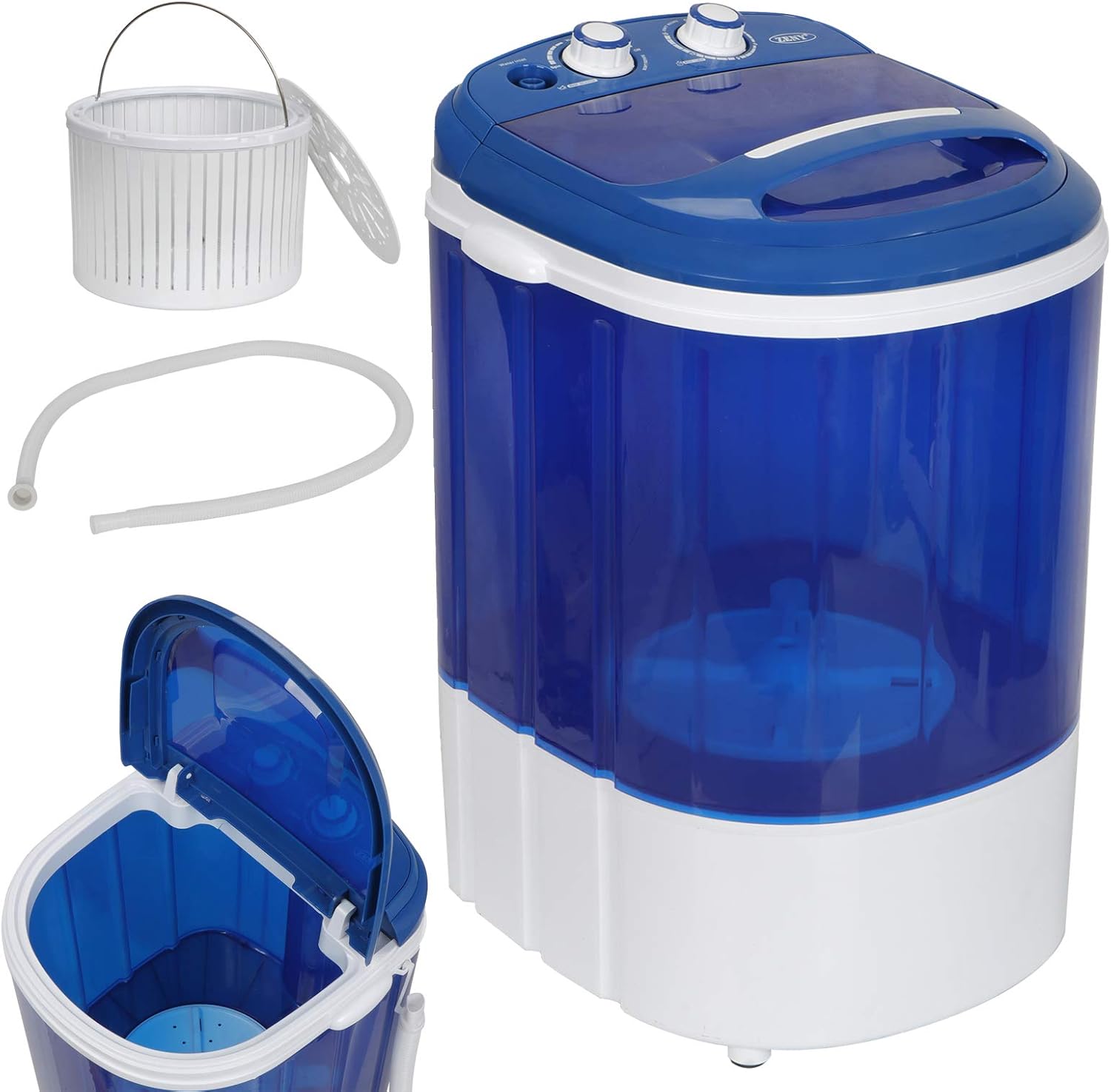 ZenStyle Mini Washer - 8lbs Capacity Compact Design