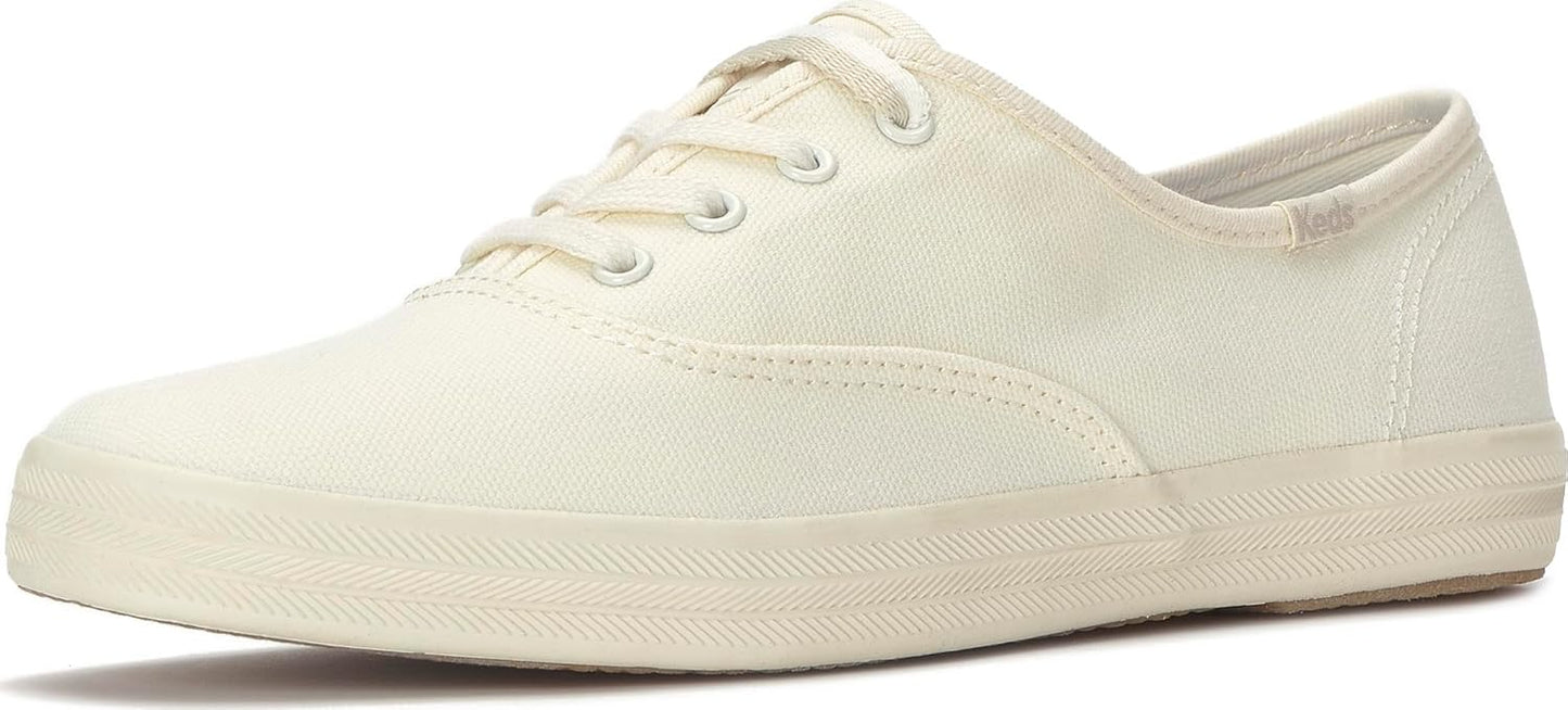 Keds Womens Champion Canvas Lace Up Sneaker for Comfort