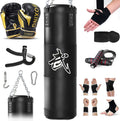 Punching Bag for Adults 4ft Heavy Boxing Bag Set - Complete Home Gym