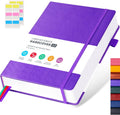 Lined Journal Notebook A5 Pearlescent Purple - Thick 320 Pages