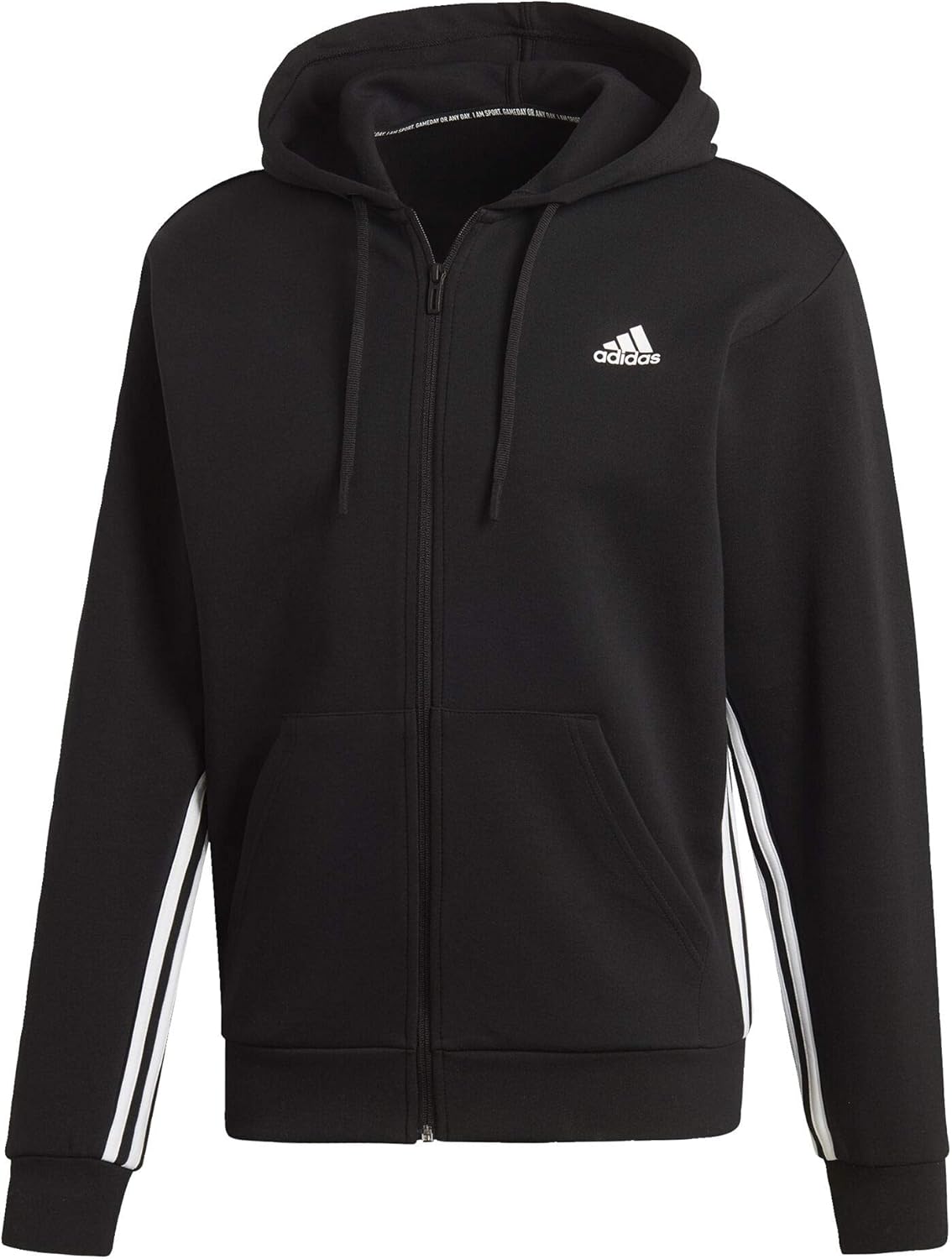 adidas Men's 3-Stripes Hooded Sweatshirt - Ultimate Comfort!