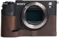 A7C Camera Case Half Leather Cover for Sony Alpha 7C - Vintage Fit