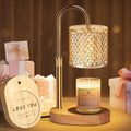 Candle Warmer Lamp with Timer & Dimmable - Elegant Wax Melter Lamp