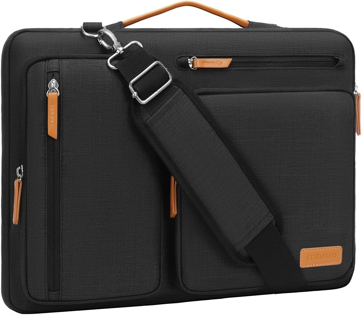 MOSISO 360 Protective Laptop Shoulder Bag for 15-15.6 in Devices