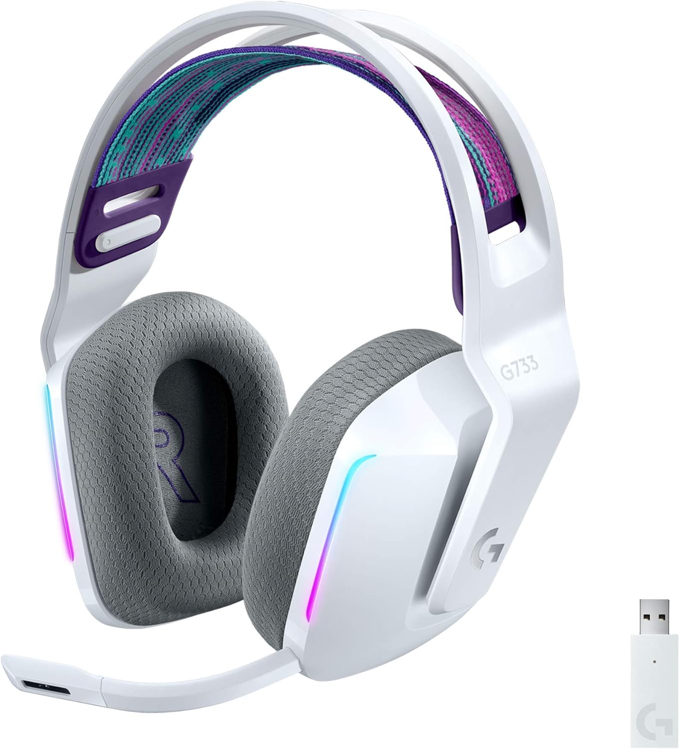 Logitech G733 Wireless Gaming Headset - Immersive Sound