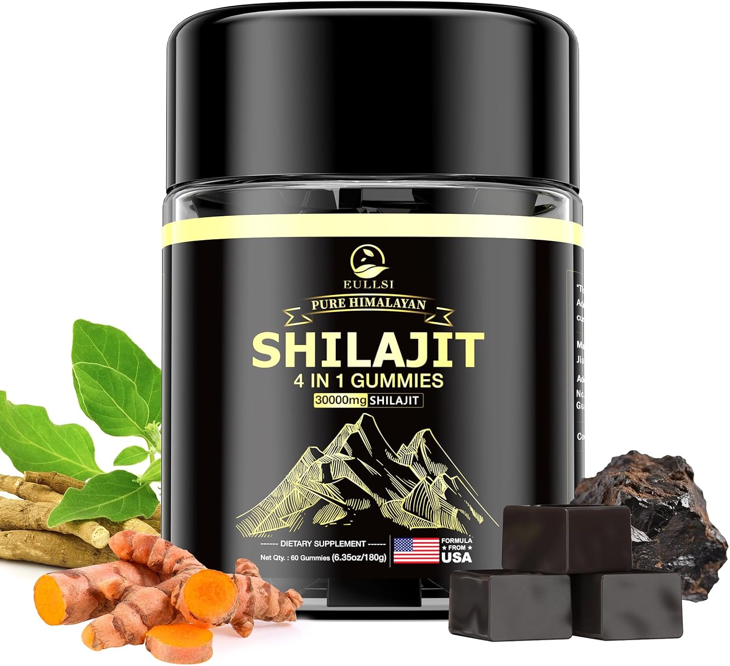 Pure Himalayan Shilajit Gummies for Energy and Immune Support