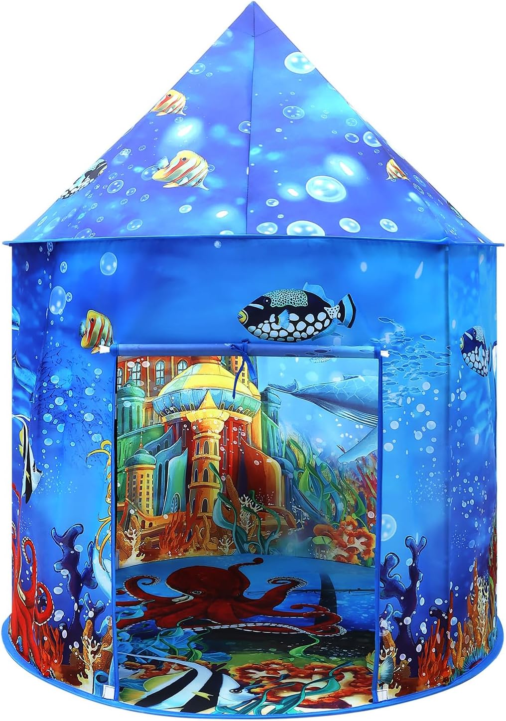 Mermaid Princess Kids Play Tent - Imaginative Underwater Fun!