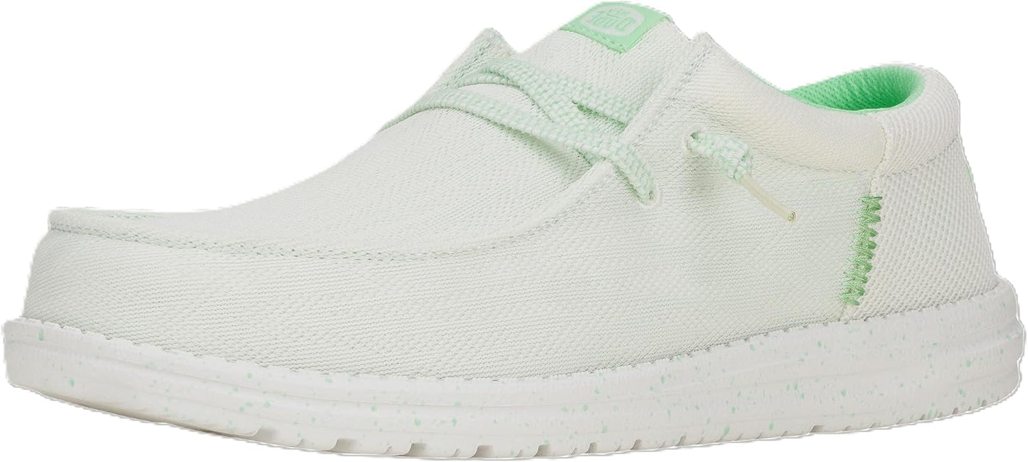 HEYDUDE Men's Wally Funk Zigzag Mesh Shoes for Ultimate Comfort