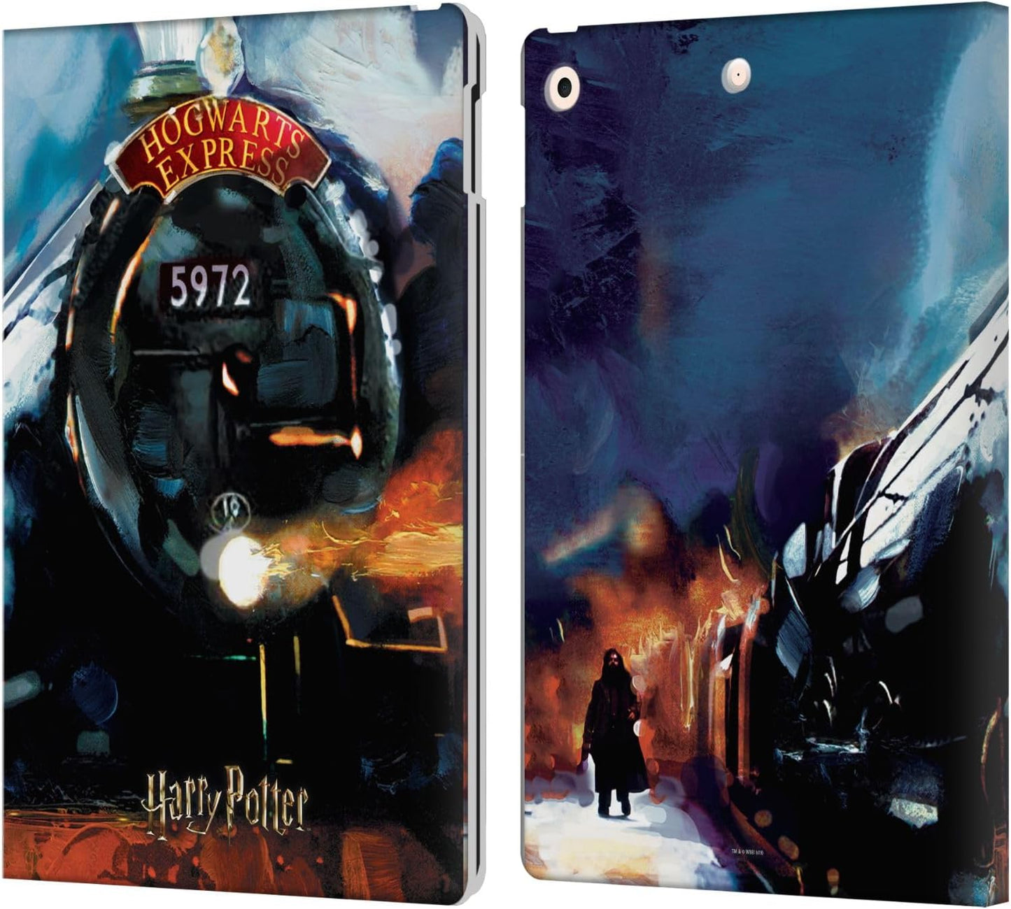 Harry Potter Hogwarts Express Leather Wallet Case for iPad 10.2