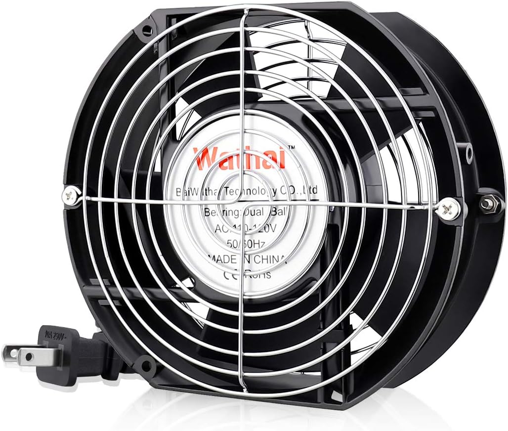 Wathai AC 110V Axial Fan for High Speed Cooling Projects