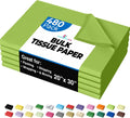 Party Solids Lime Green Tissue Paper 20x30 in - 480 Sheets bulk