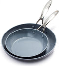 GreenPan Valencia Pro 8ft and 10ft Frying Pan Set - Durable Ceramic