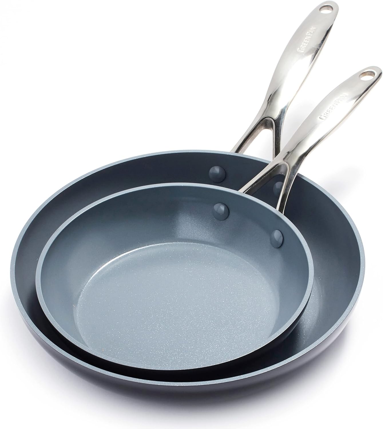 GreenPan Valencia Pro Hard Anodized Nonstick Frying Pan Set