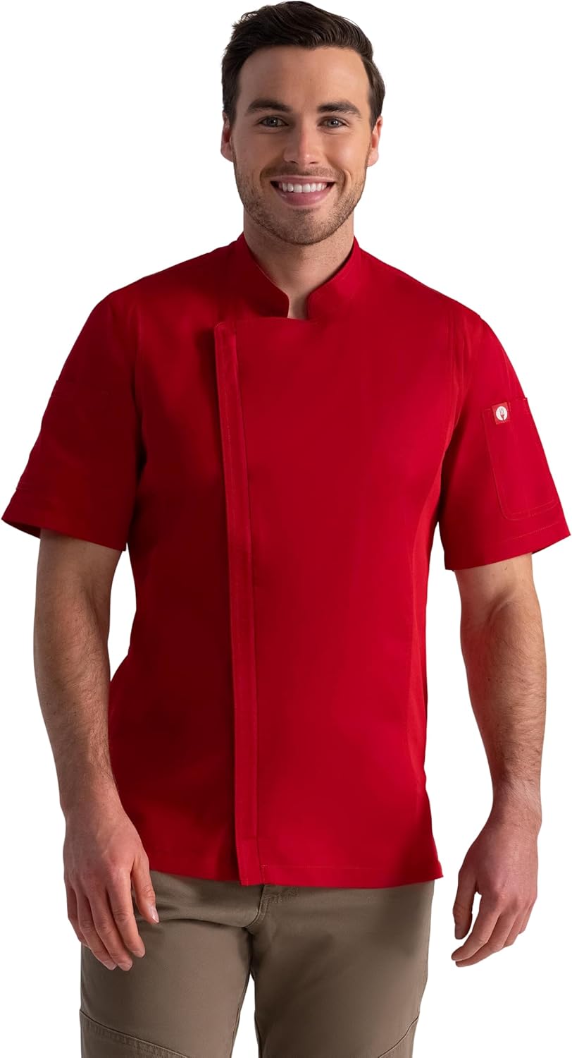 Chef Works Men's Springfield Chef Coat for Comfort and Style