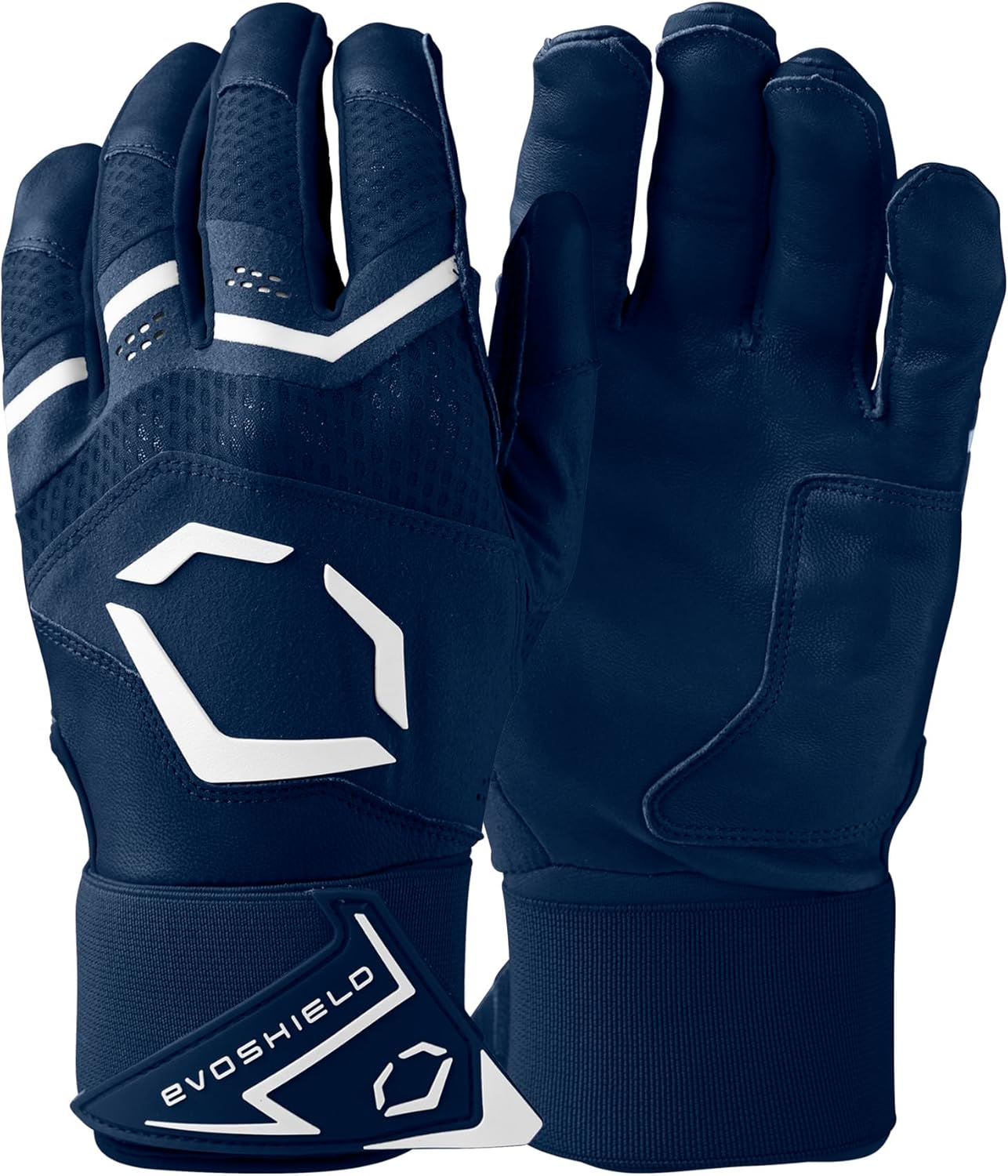 EvoShield Carbyne Adult Batting Gloves with Strap for Comfort