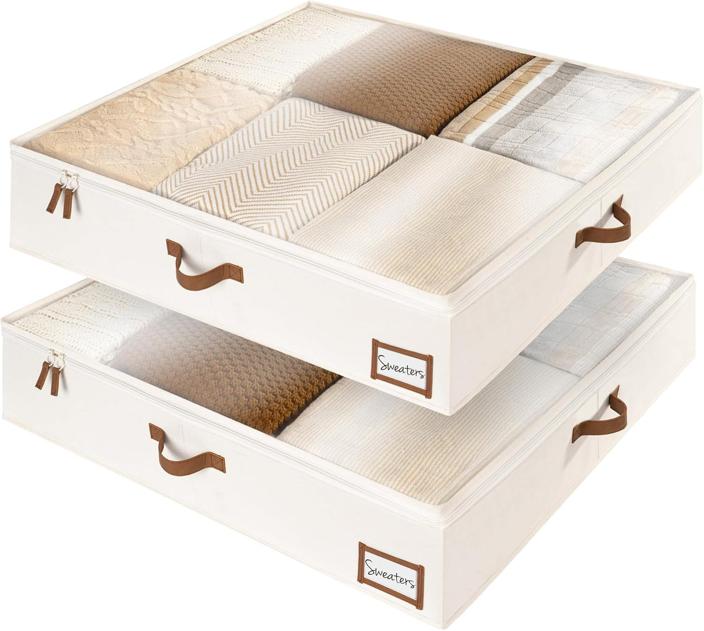 StorageWorks Underbed Storage Box for Clothes and Accessories