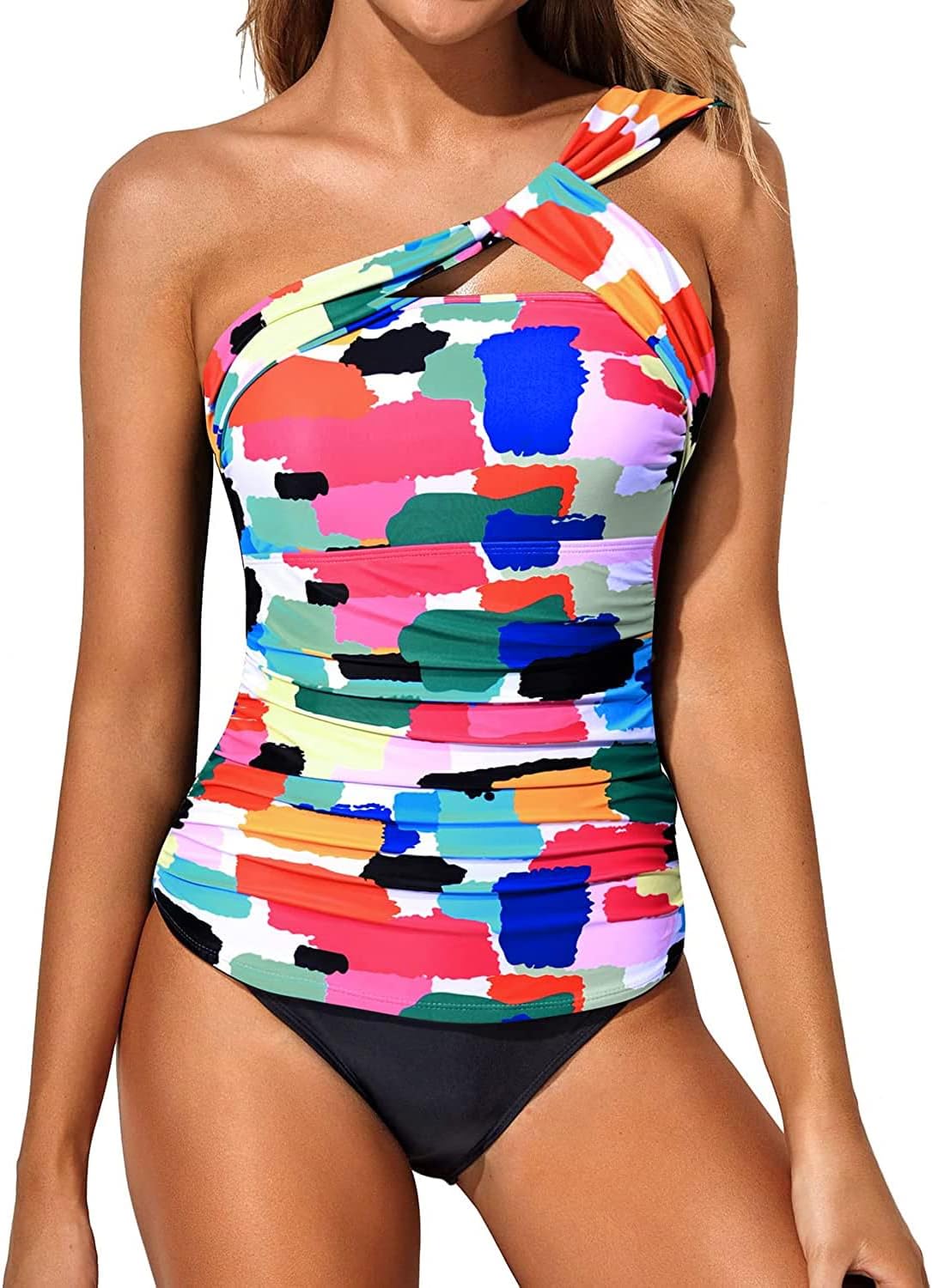 Tempt Me Two Piece Tankini Bathing Suits for Women - Stylish Swimwear