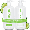 Anti-Thinning Shampoo & Conditioner Set for Thinning Hair - Cucumber