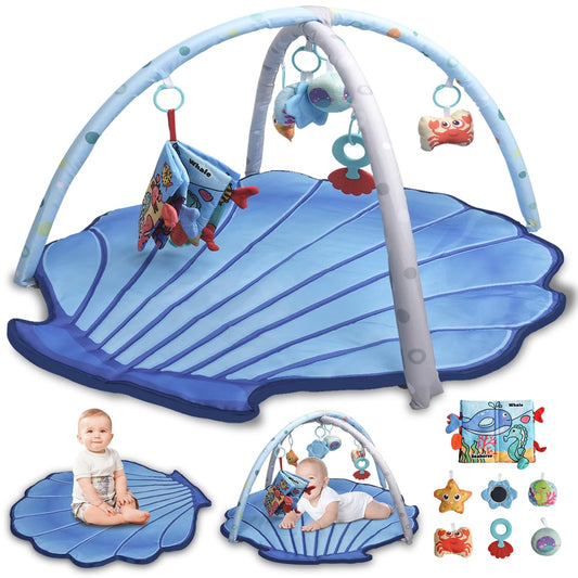 FBesteam Baby Gym Mat: Boosts Brain Development!