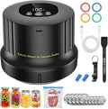 Mason Jar Vacuum Sealer Kit - Compact 4-in-1 Electric Jar Sealer