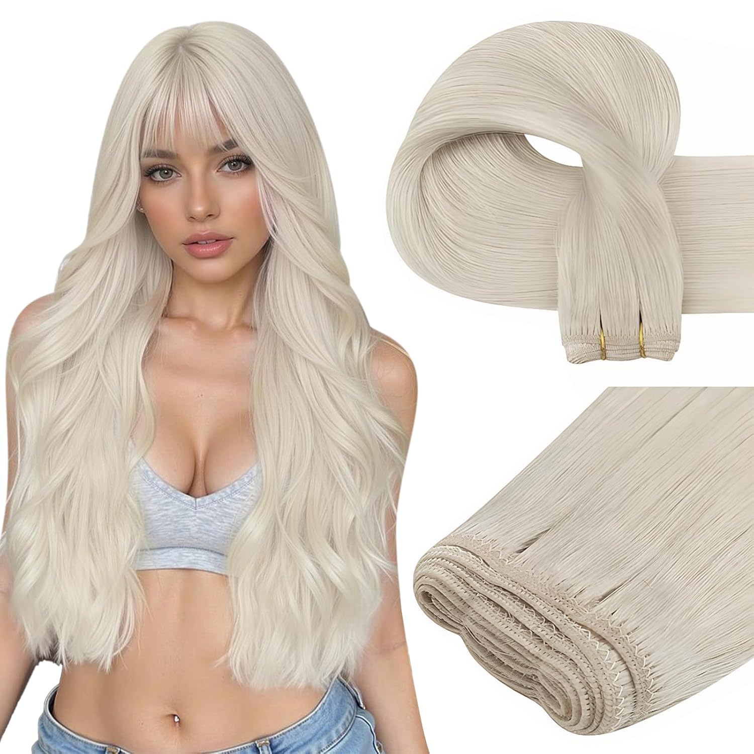Easyouth Weft Hair Extensions for Natural Volume and Style
