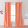 DUALIFE Extra Long Blackout Curtains for Large Windows 60 by 108 in