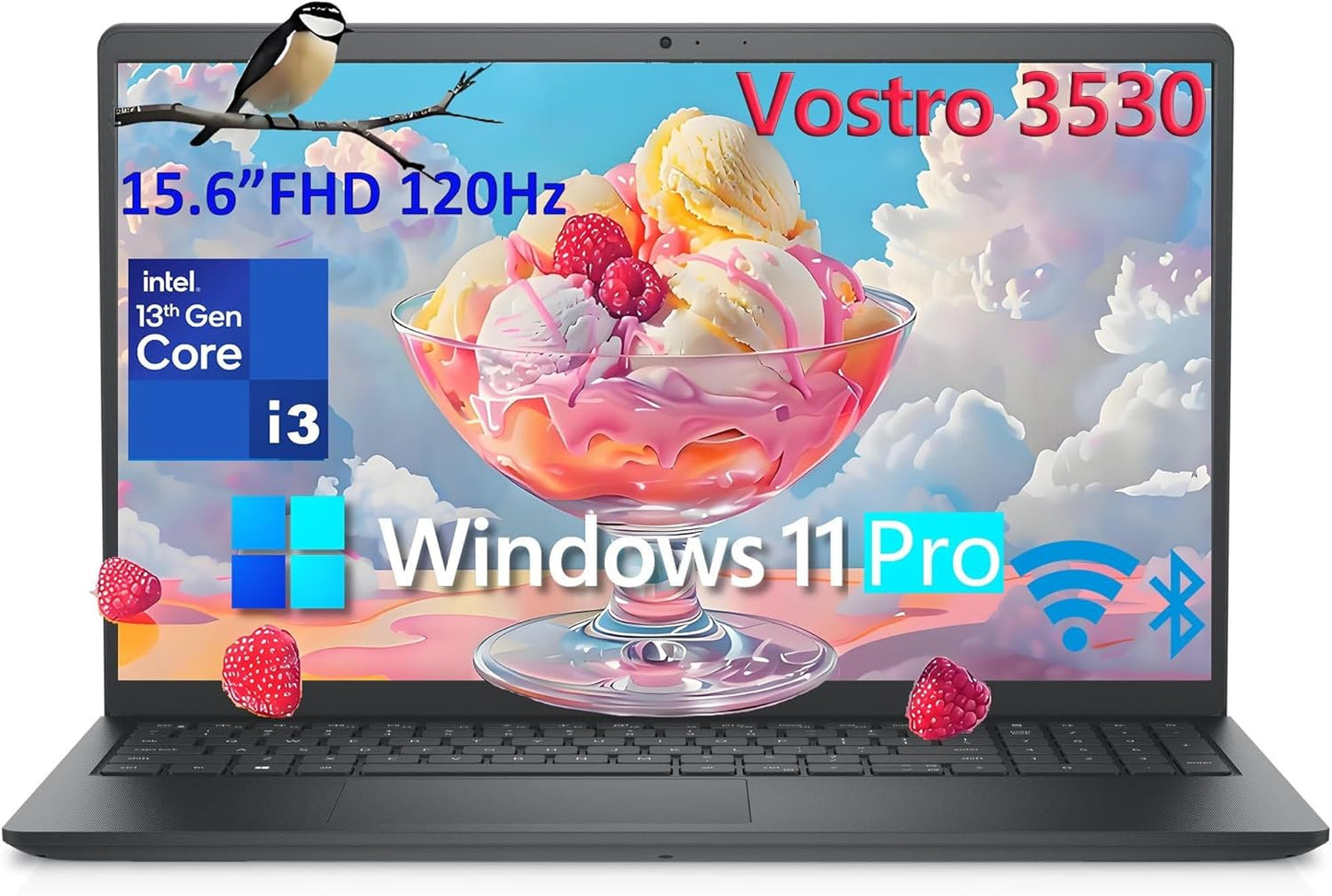 Dell Vostro 3530 15.6 Laptop for Home and Business Use