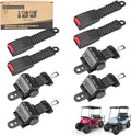 Retractable Golf Cart Seat Belt Kit 4PCS Universal Fit - Safer Rides