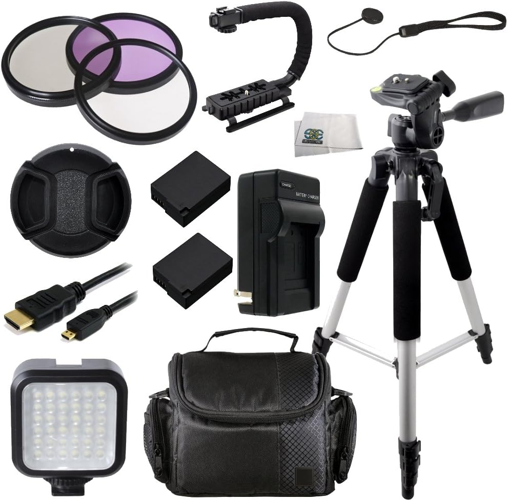 62MM Accessory Kit for Panasonic Lumix DMC-FZ1000 Camera