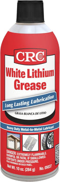 CRC White Lithium Grease 05037 Pack of 12 - Long Lasting Lubricant