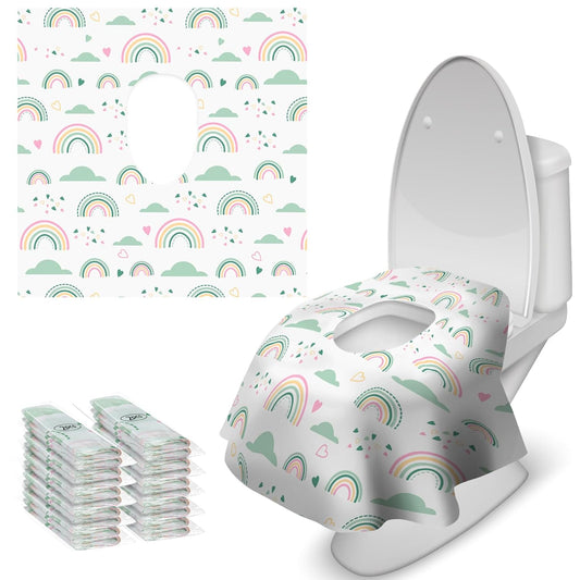 Blissful Diary Disposable Toilet Seat Covers - Portable and Waterproof