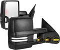 Towing Mirrors Switchback Lights for 2014-2019 Silverado Sierra