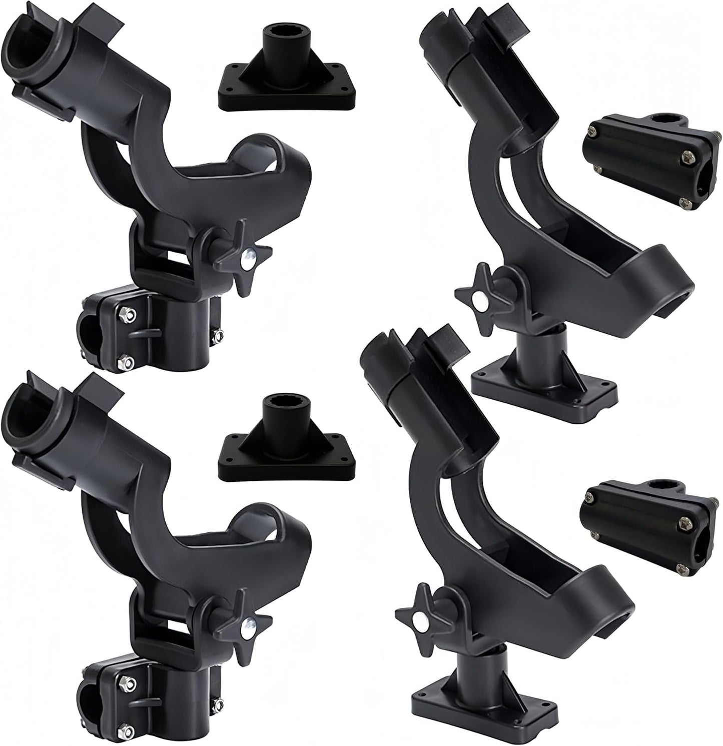 Adjustable Rotatable Fishing Rod Holder for Kayak and Boat Use