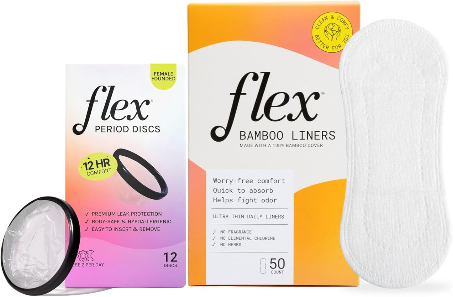 Flex Bundle: Odor-Fighting Tampon Alternative