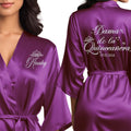Mis Quince Anos Robes - Personalized Satin Quinceanera (Style 5Y3H)