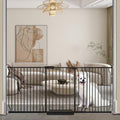 Extra Wide Baby Dog Gates for Doorways - Pressure Mounted Safety Gate