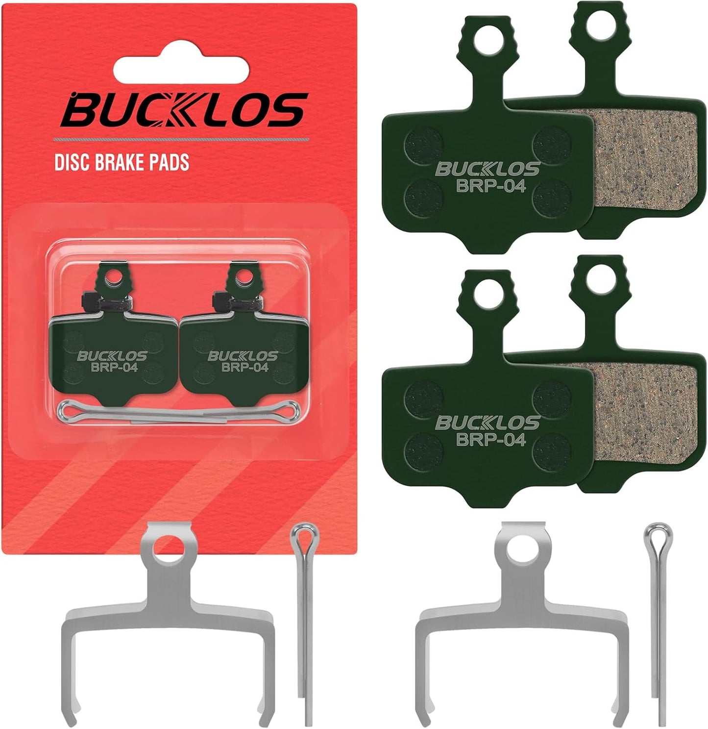BUCKLOS Bike Disc Brake Pads - Ultimate Performance Upgrade