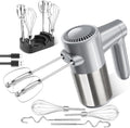 Cordless Hand Mixer - Rechargeable 7-Speed Handheld Mixer